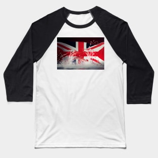 National Nations Flags - United Kingdom Flag - The Union Jack Flag Baseball T-Shirt